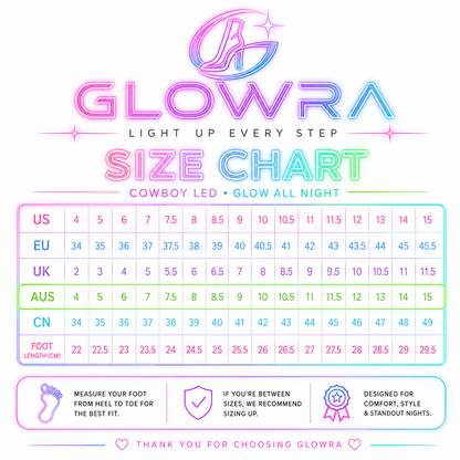 Glowra LED Boots